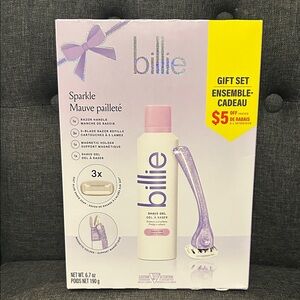 NEW 🆕 Billie Sparkle Shave Gift Set